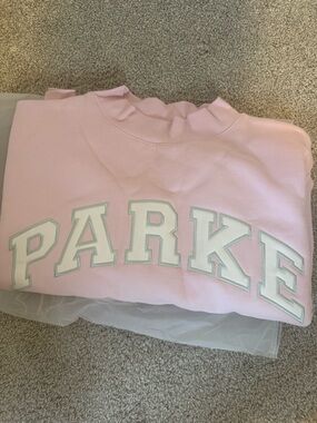 Parke Fleece Varsity Mockneck in Sprinkle
